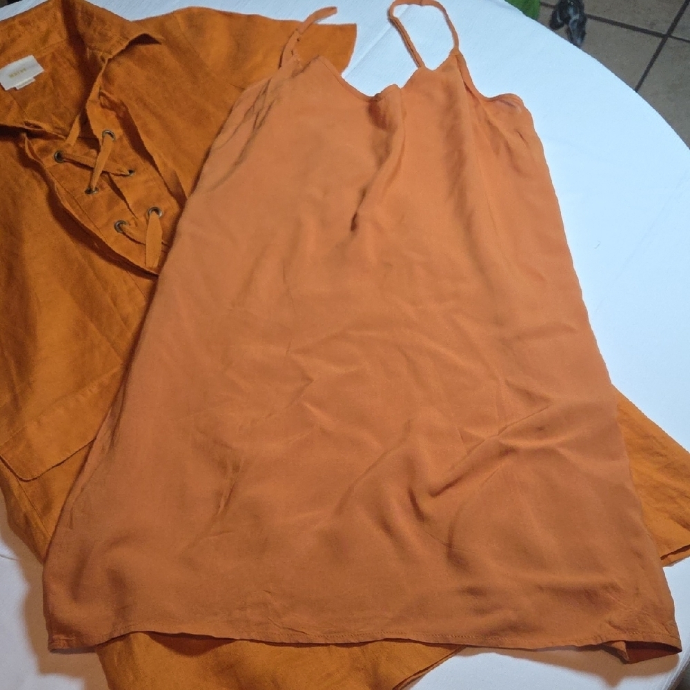 Maeve Vibrant Orange Dress - Picture 7 of 10
